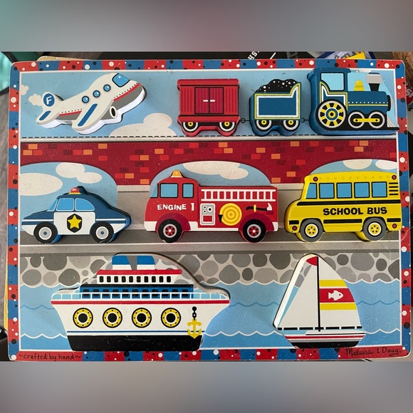 Melissa and Doug puzzles, circo from Target puzzles - Picture 2 of 8